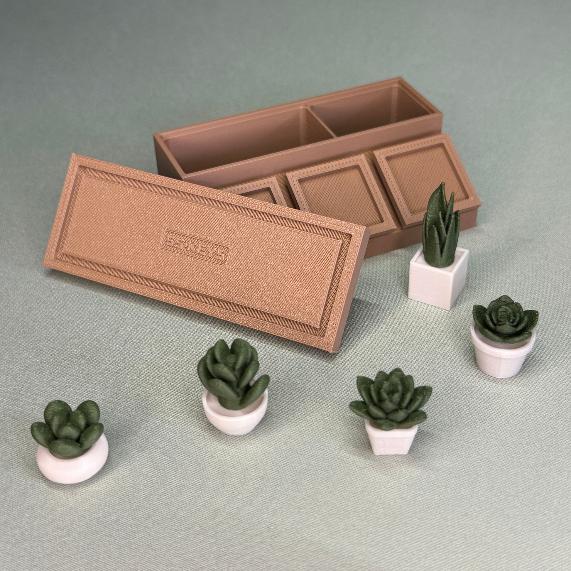 succulent keycaps succulent keycap display planter – ss.keys