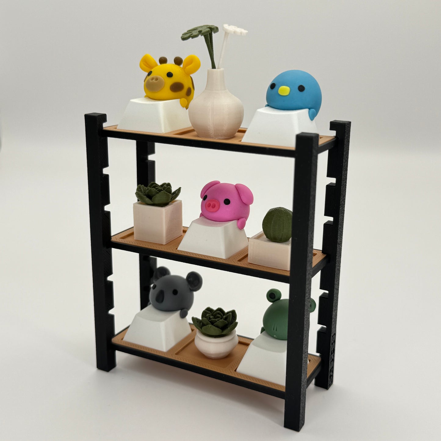 garage keycap display shelf